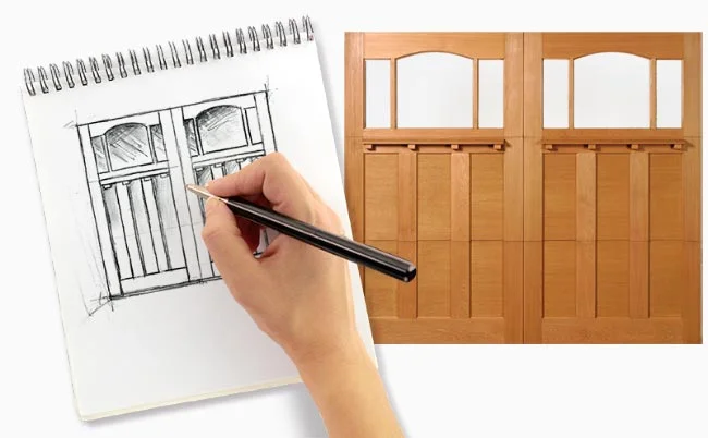 custom-garage-door-sketch