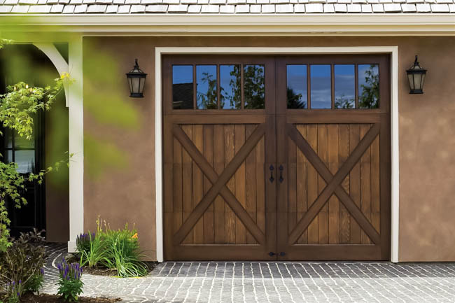 Custom Wood Garage Doors Clopay, Faux Wood Garage Doors Home Depot